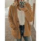 Höst och vinter Plus Size Cardigan Casual Velvet Short Jacket