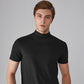 Slim fit turtleneck t-shirt för män