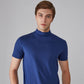 Slim fit turtleneck t-shirt för män