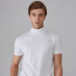 Slim fit turtleneck t-shirt för män
