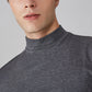 Slim fit turtleneck t-shirt för män