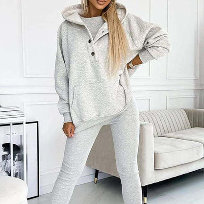 ✨Köp nu 👉 och få 46% ✨Casual Comfort Hooded Sweatshirt