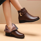 💟Genuine Leather Metal Buckle Velvet Boots🔥45% rabatt + köp 2 gratis frakt📦