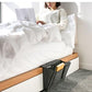 🛏️50 % RABATT! Hängande förvaringspåse vid sängen – flera fickor, mjuk filt och verktygsfri montering. Allt inom räckhåll!✅