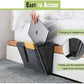 🛏️50 % RABATT! Hängande förvaringspåse vid sängen – flera fickor, mjuk filt och verktygsfri montering. Allt inom räckhåll!✅