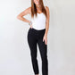 🔥Tummy Control Cuffed Slim Fit Jeans