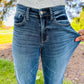 🔥Tummy Control Cuffed Slim Fit Jeans