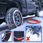 🔥2024 Vinter Hot Sale🔥Universal Återanvändbar Anti-skid Nylon Däckkedjor