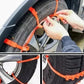 🔥2024 Vinter Hot Sale🔥Universal Återanvändbar Anti-skid Nylon Däckkedjor