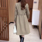 ❄️Vintererbjudanden❄️ Kvinnors Lång Varm Trench Coat
