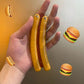 Säker tränings fjärilskniv med kreativt hotdog design