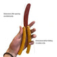 Säker tränings fjärilskniv med kreativt hotdog design