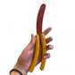 Säker tränings fjärilskniv med kreativt hotdog design