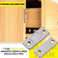🔥⏰Köp 1 Få 1 gratis 🧲 Icke-Perforerad Magnetisk Dörrstängare – Enkel Installation, Tyst Stängning & Justerbar Kraft för Hem/Kontor 🔧✨📦