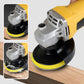 100 st/set 4 tum (100 mm) Runt Flockat Sandpapper med Slipskiva
