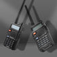 UV-5R handhållen utomhus walkie-talkie med dubbla segment och hög effekt, walkie-talkie för långdistansbruk utomhus