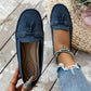 🔥Bekväma mjuka loafers för kvinnor i vintage stil med rosett