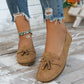 🔥Bekväma mjuka loafers för kvinnor i vintage stil med rosett