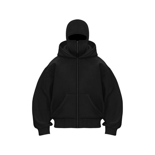 🔥51% rabatt👁️‍🗨️Ninja-hoodie med dragkedja för män och kvinno