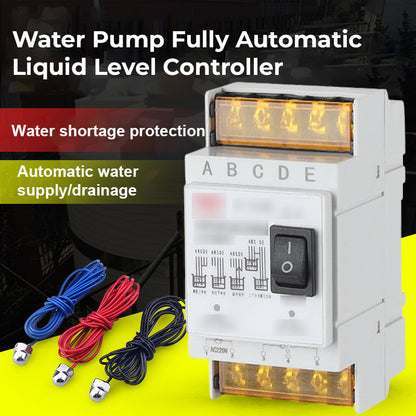 Helt automatisk vätskenivå regulator för vattenpump