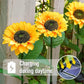 🌻 50% RABATT NU! 🌞 Solros Solenergidriven Trädgårdslykta – LED-belysning & Realistisk Design ✨