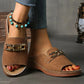 👡✨Ortopediska sandaler med guldspänne