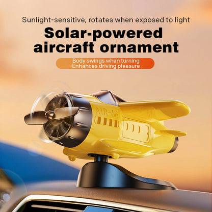 🔥Soldrivna bilprydnader i form av flygplan🔥