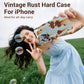 🔥📱 Nyinkommet 2025 – Vintage iPhone-skal i rostfritt stål🛡️