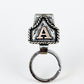 Nyckelring med monogram