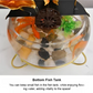 Lyxigt kreativt lotusfiskbollsornament