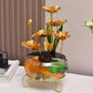 Lyxigt kreativt lotusfiskbollsornament