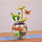 Lyxigt kreativt lotusfiskbollsornament