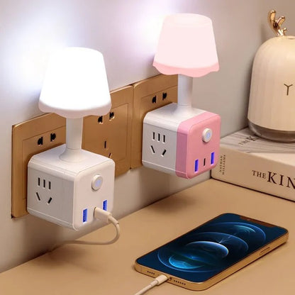 🎁✨Het försäljning🔥Fjärrstyrd LED-lampa med USB-adapter