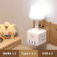 🎁✨Het försäljning🔥Fjärrstyrd LED-lampa med USB-adapter