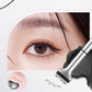 2-i-1 Vattentät Eyeliner & Nedre Ögonfrans Stämpelset med Individuell Flytande Eyeliner