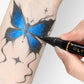 ⏳🎃HALLOWEEN FÖRSÄLJNING 49 % RABATT👻10-färgers set med tillfälliga tatueringspennor🎨Skapa vad du än kan tänka dig!