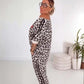 🐆 Elegant damset med leopardmönster