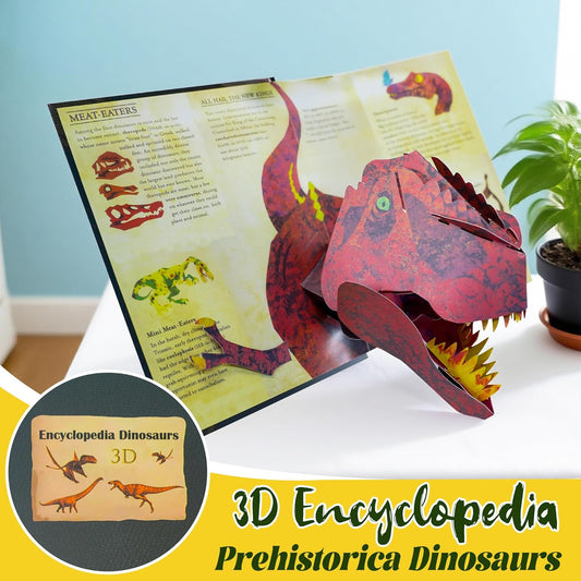 🦖3D Encyclopedia Prehistorica Dinosaurs – Tänd barnens intellektuella upplysningsresa! 📚