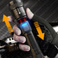 Superstark ljus zoombar ficklampa