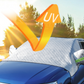 🚗 50 % RABATT! ☀️ Skyddsöverdrag för bilrutor – med sugkoppar och skydd året runt ✨