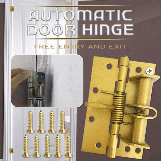 🔧 50% Rabatt! 🎉 Multifunktionell Fjäderpositionerande Gångjärn – Automatisk Stängning, Justerbar & Enkel Installation 🚪⚙️📦