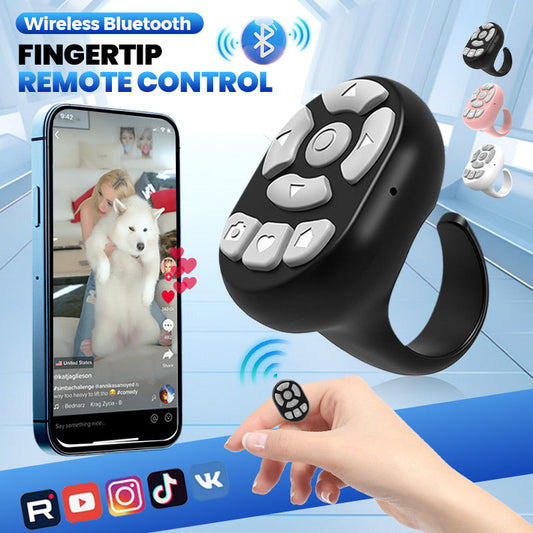 Trådlös Bluetooth-fjärrkontroll med fingertoppsstyrning