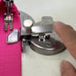 Justerbar rund magnetisk sömguide