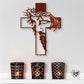 🎄✝️Jesus Kors Metallskylt Kristus Väggdekoration
