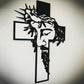 🎄✝️Jesus Kors Metallskylt Kristus Väggdekoration