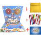 🎵🎂 3D Popup-Musikalisk Födelsedagskort – Lyser, Spelar Sång & Överraskande Popup 🎁