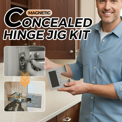 💥Magnetisk dold gångjärn Jig Kit