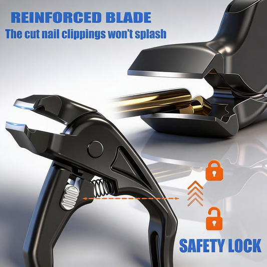 📢📢50 % RABATT!! ✂️ Perfekt böjd design | Nagelklippare i rostfritt stål | Enkelt grepp för äldre ✨【50 % RABATT】