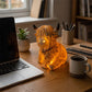 🔥🎁Nyhet 50 % RABATT🔥🐮Varm Highland Light: Lampa i form av en Highland-ko