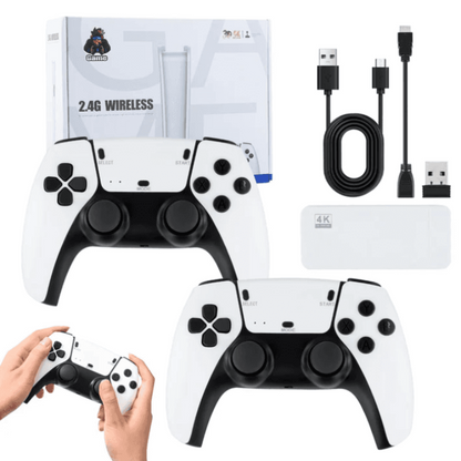🎮 60% RABATT NU ! 🔥 Klassisk Retro Dubbla Spelstänger – Inbyggda Spel, USB-kontakt & Autentisk Känsla ⚡